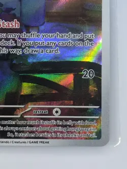 Pokemon TCG Skwovet 222/198 Scarlet & Violet Base Set Illustration - Image 3