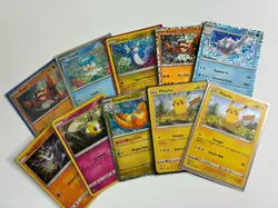 Pokemon TCG Cards (10) McDonalds Confetti Holo Assorted Cards - Image 1