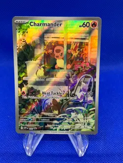 Pokemon Scarlet Violet Obsidian Flames ETB Charmander 044 Black Star Promo NM/LP - Image 1