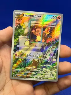 Pokemon Scarlet Violet Obsidian Flames ETB Charmander 044 Black Star Promo NM/LP - Image 2