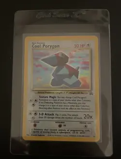 Pokemon Cool Porygon #15 Holo Black Star Promo Vintage WOTC NM N7 - Image 1