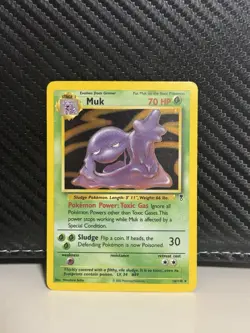 Pokemon TCG Muk 16/110 Holo Rare Legendary Collection - Image 1