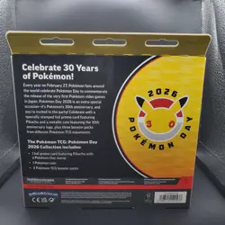 Pokemon Day 2026 Collection Box - 30th Anniversary - Sealed - Image 2