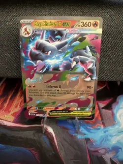 Mega Charizard X Ex 13/94 - Phantasmal Flames Pokemon TCG Double Rare - NM - Image 1