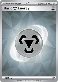 Basic Metal Energy 016 Scarlet & Violet Energies Pokemon Holo Near Mint - Image 1