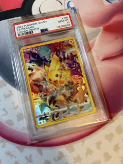 2023 POKEMON SWSH FA/PIKACHU CROWN ZENITH PSA 10 - Image 1