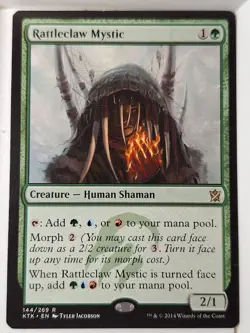 Rattleclaw Mystic - Khans of Tarkir - Magic the Gathering MTG Nice! - Image 1