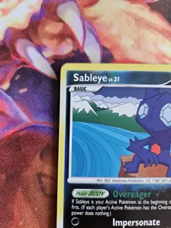Pokemon - Sableye - 48/100 - Reverse Holo - Stormfront - NM/VLP - Image 2
