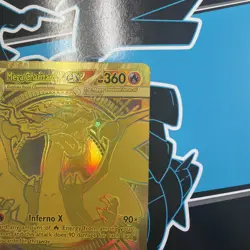 Gold Mega Charizard X EX 130/094 - English - Pokemon Phantasmal Flames - Image 2