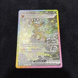2025 Pokemon TCG Leafeon EX Special Illustration Rare 144/141 SIR - Image 1