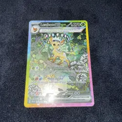 2025 Pokemon TCG Leafeon EX Special Illustration Rare 144/141 SIR - Image 2