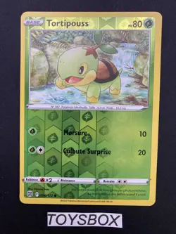 Carte Pokemon Tortipouss Reverse 006/172 / EB Stars Etincelantes EB9 / NEUF FR - Image 2