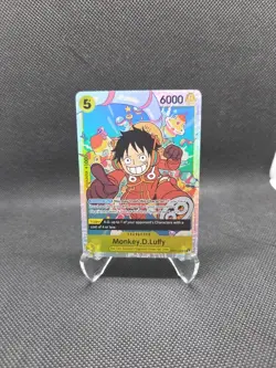 Monkey.D.Luffy OP07-109 - One Piece TCG - SR Super Rare NM English Foil - Image 1