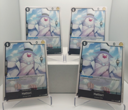 Hattori Playset - OP07-088 x4 - 500 Years in the Future - One Piece TCG English - Image 1