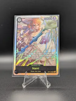 Nami (OP15-086) OP15-086 SR Adventure on Kami's Island Foil Near Mint - Image 1