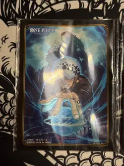 One Piece Card Game Devil Fruit Vol. 3 Trafalagar Law Rosinante DON Sleeves x2 - Image 2