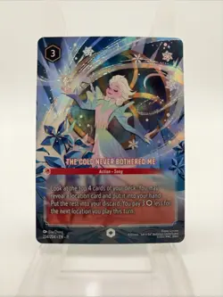 Disney Lorcana - The Cold Never Bothered Me 234/204 Winterspell - Enchanted - Image 1