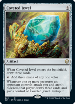 Coveted Jewel Strixhaven Commander NM Artifact Rare MAGIC MTG CARD ABUGames - Image 1