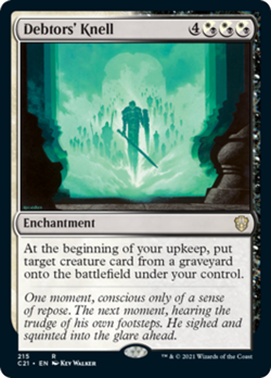 Debtors' Knell Strixhaven Commander MINT White Black Rare MAGIC CARD ABUGames - Image 1