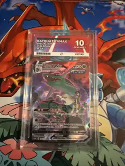 Pokemon PTCG S-Chinese Card Rayquaza VMAX CS4bC-156 Full Art Holo Sword&Shield - Image 1