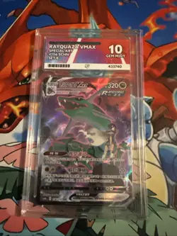 Pokemon PTCG S-Chinese Card Rayquaza VMAX CS4bC-156 Full Art Holo Sword&Shield - Image 2