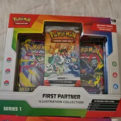 Pokemon First Partner Illustration Collection S1 Sealed 3 Promo Cards EN - Image 2
