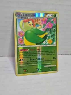 Bellossom 1/90 HGSS Undaunted Reverse Holo Vintage Rare Pokemon Card MP - Image 2