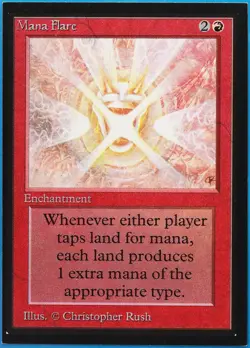 Mana Flare Collectors' Edition NM Red Rare MAGIC MTG CARD (ID# 512655) ABUGames - Image 1