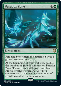 Paradox Zone Strixhaven Commander MINT Green Rare MAGIC GATHERING CARD ABUGames - Image 1