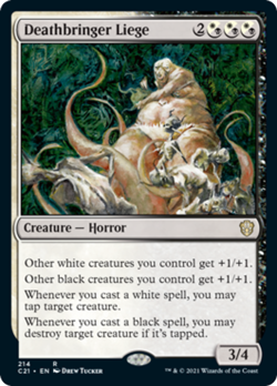 Deathbringer Liege Strixhaven Commander NM White Black Rare MAGIC CARD ABUGames - Image 1