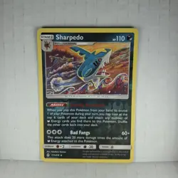 Sharpedo 111/214 SM - Unbroken Bonds Pokemon TCG Card Near Mint NM Fast Shipping - Image 1