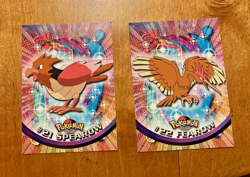 Topps Spearow #21 Fearow #22 Pokemon 2-Card Lot 1999 TV Series - Image 1