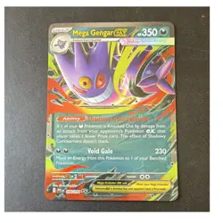 Pokemon Mega Gengar EX Full Art Holo Double Rare Me02 056/094 350 HP Card - Image 1