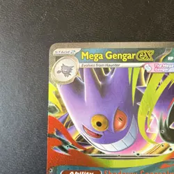 Pokemon Mega Gengar EX Full Art Holo Double Rare Me02 056/094 350 HP Card - Image 4