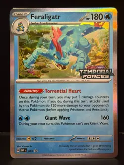 Feraligatr - 089 (Prerelease) Holofoil SV: Scarlet & Violet Promo Cards Promo - Image 1