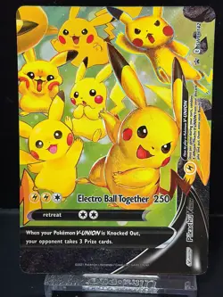 Pikachu V-Union - SWSH142 Holofoil SWSH: Sword & Shield Promo Cards Promo - Image 1