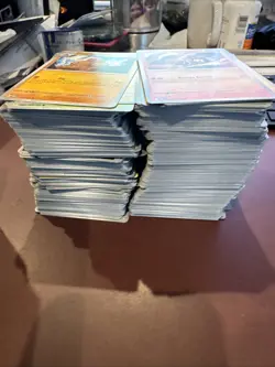 Pokeman Card Lot ~400 Cards. Unsorted. Please Read Description - Image 1