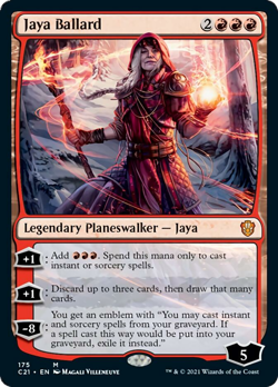 Jaya Ballard Strixhaven Commander NM Red Mythic Rare MAGIC MTG CARD ABUGames - Image 1