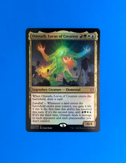 Omnath, Locus of Creation #232 (Foil)(LP) Zendikar Rising ZNR Magic MTG - Image 1