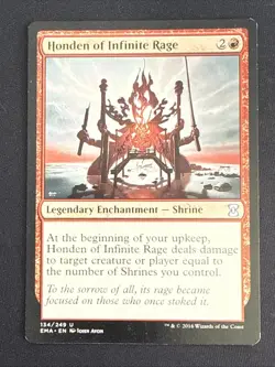 1x Honden of Infinite Rage (134) Eternal Masters LP MTG Magic the Gathering x1 - Image 1
