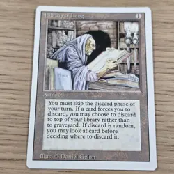 Library of Leng Revised Edition Regular- Magic The Gathering - MTG- LP - Image 1