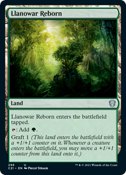 Llanowar Reborn Strixhaven Commander NM Land Uncommon MAGIC MTG CARD ABUGames - Image 1