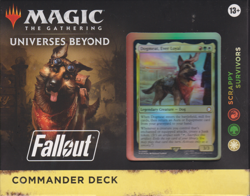 Magic: The Gathering Universes Beyond: Fallout Scrappy Survivors Commander Deck 195166228532 - Image 3