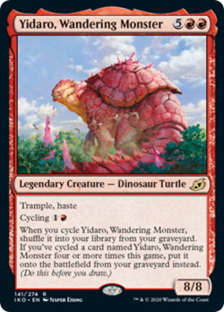 Yidaro, Wandering Monster Ikoria: Lair of Behemoths NM Red Rare CARD ABUGames - Image 1