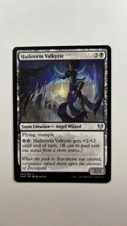 MTG Kaldheim Hailstorm Valkyrie 97/285 Magic the Gathering - Image 1