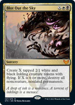 Blot Out the Sky FOIL Strixhaven: School of Mages NM Mythic Rare CARD ABUGames - Image 1