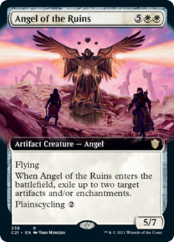 Angel of the Ruins (Extended Art) Strixhaven Commander NM CARD ABUGames - Image 1