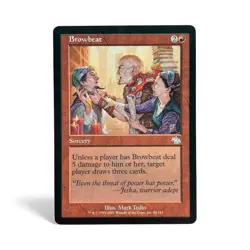 Browbeat Judgment Red Uncommon Light Play MTG Magic the Gathering - Image 1