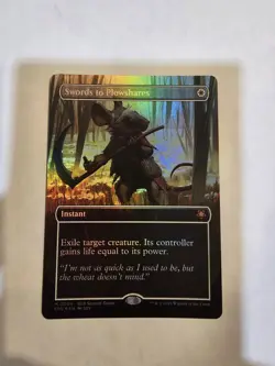 Swords to Plowshares (Borderless) Special Guests Foil - Image 1