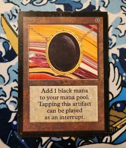 HP MTG Magic The Gathering 93/94 Mox Jet Collector's Collectors Edition CE - Image 1